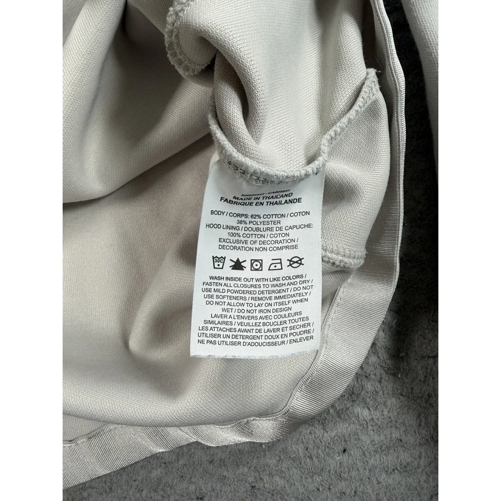 Nike Jordan Essentials Hoodie Warmup Jacket Mens Large White DJ0886-104